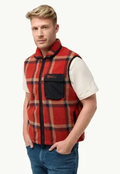 Felslicht Check Vest M