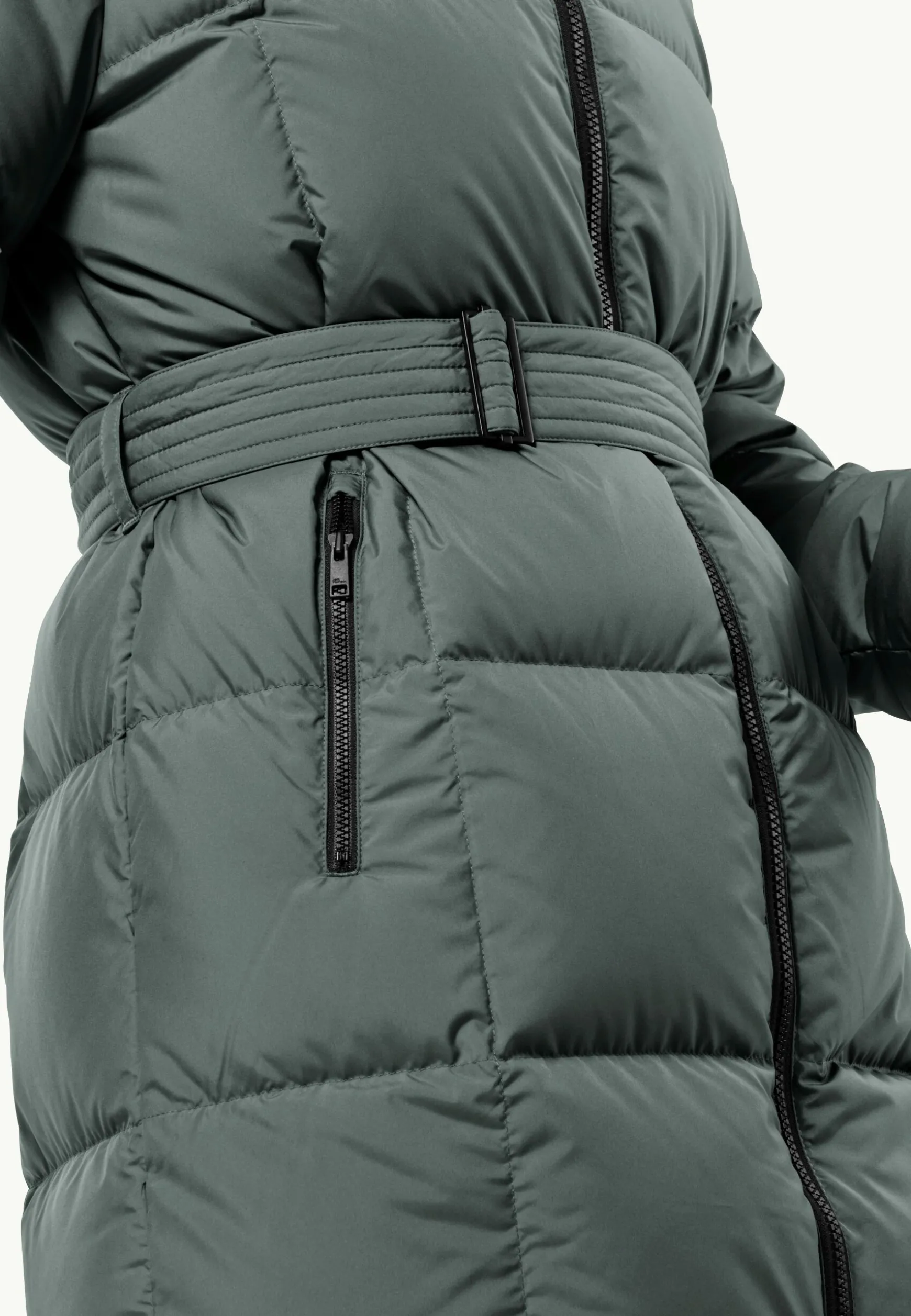 Frozen Lake Coat W Rds