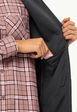 High Curl Long Vest W